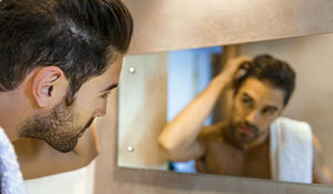 cheveux gras homme